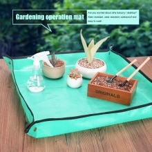 Pe Tuinieren Mat Thuis Tuinieren Bediening Pad Groene Plant Balkon Waterdicht Bloem Mat