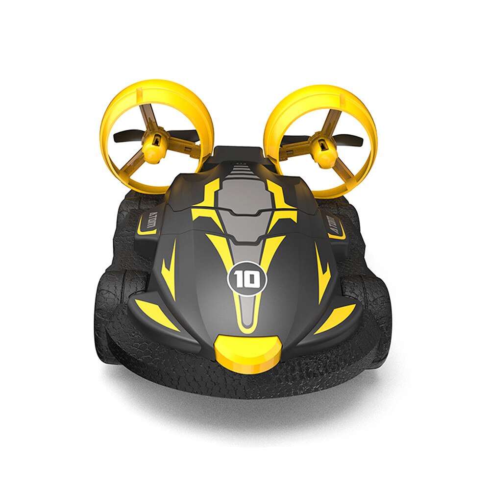 2.4g água & terra 2 em 1 anfíbio deriva carro de controle remoto hovercraft alta velocidade barco rc dublê carro para meninos modelo brinquedos ao ar livre