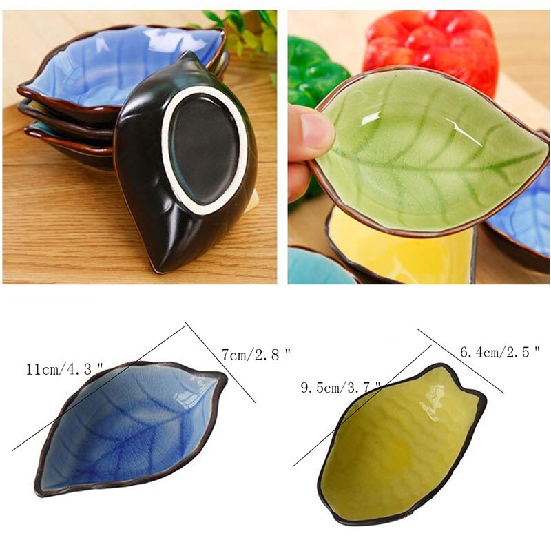Plato de almacenamiento de cerámica, utensilios de cocina, recipiente multiusos para condimento de vinagre, bandeja creativa para almacenamiento de aperitivos, organizador de alimentos para el hogar