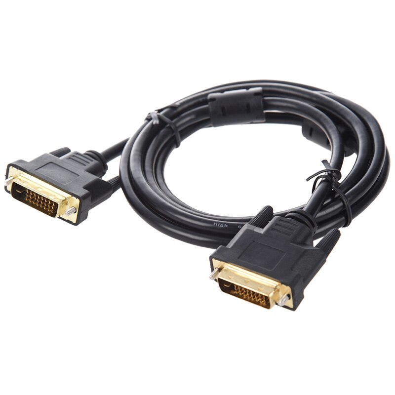 Dvi-d –kabel voor monitor, dvi-d dual link , 2x dvi-d convex , 1.8 m,  zwart