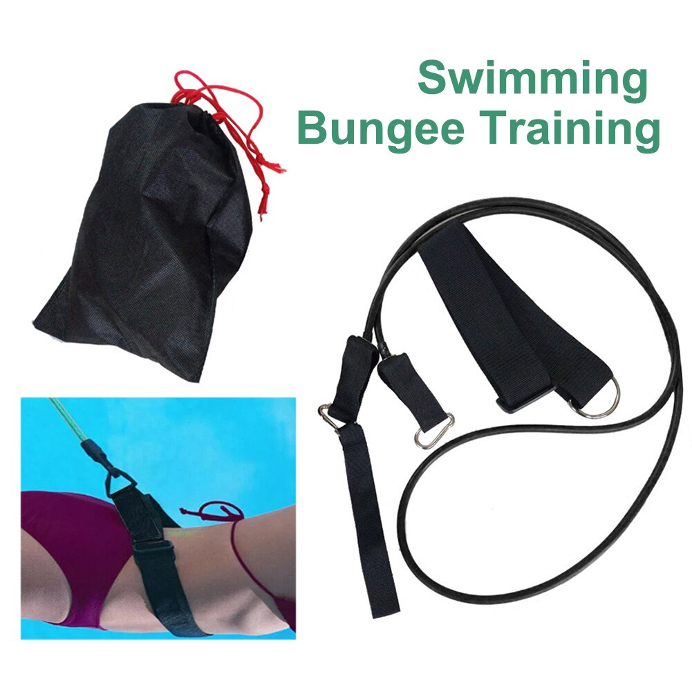 2 m swimming training belt swimming bungee rope resistance band suit swimmer swimming training accessories #
