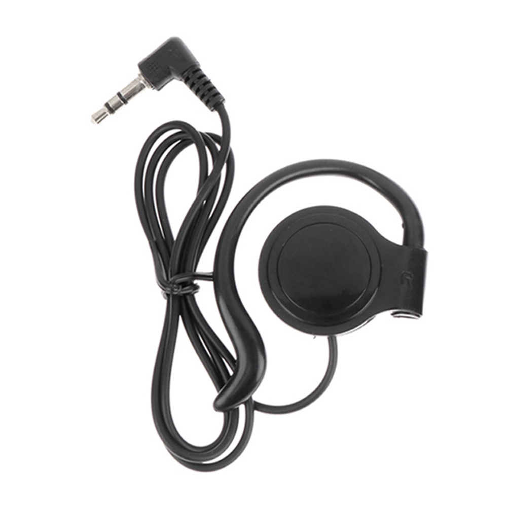 3.5Mm Luister Alleen Oortelefoon Oortelefoon Eenzijdig Oor Gemonteerde Geleidedraad Uitlegger Voor Radio Tour Guide Systeem F4510a