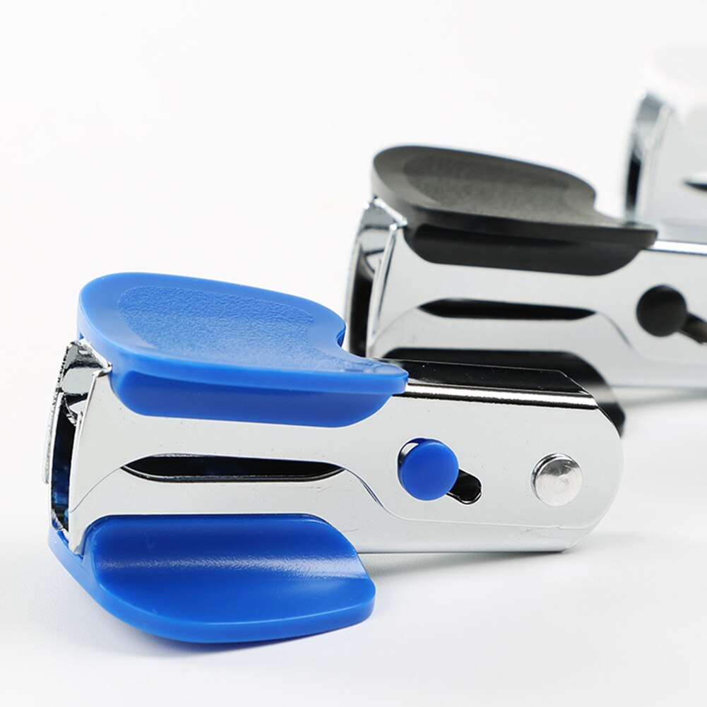 2pcs Non Slip Durable Lightweight Extractor Nail Puller Home Steel Jaw School Office Staple Remover Business Random Color