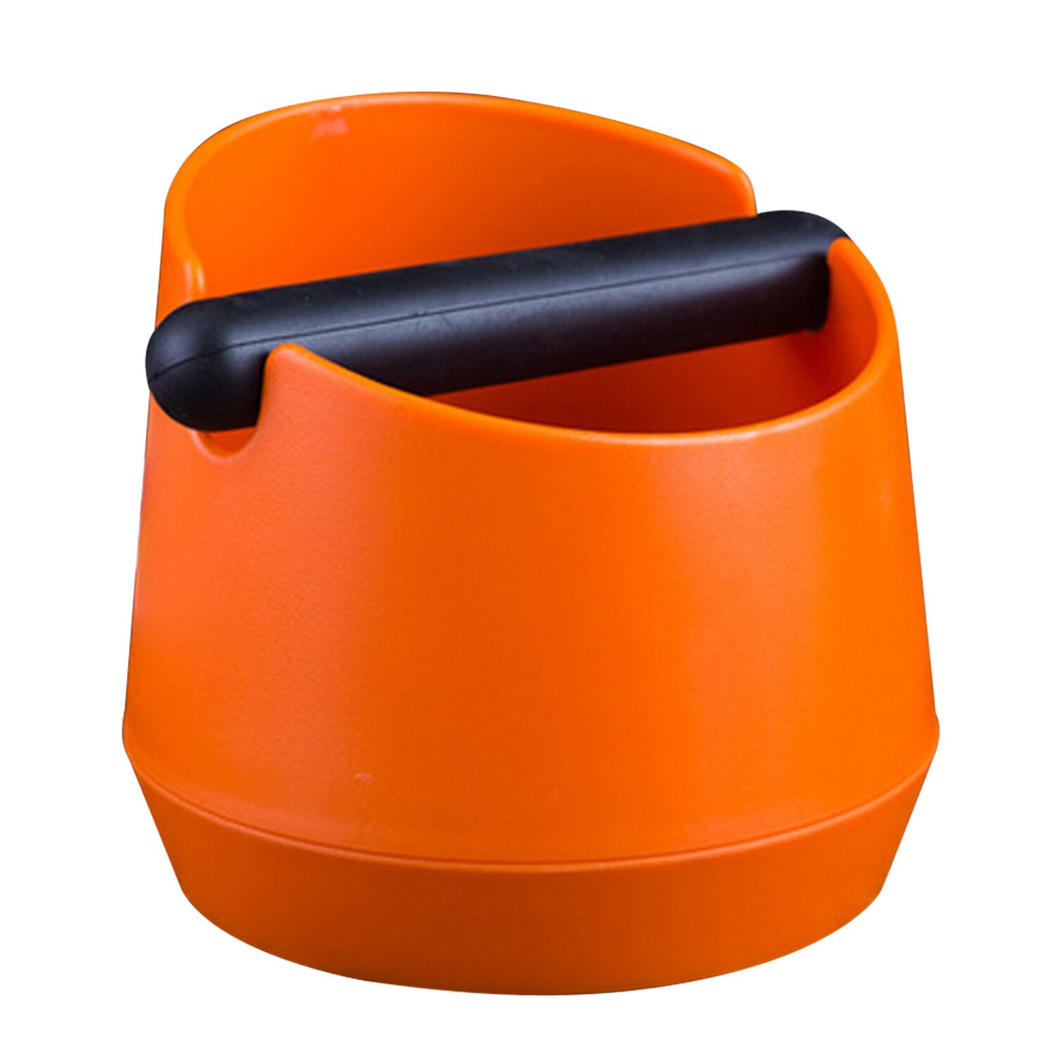 Behogar afneembare plastic koffie-uitklopbak voor thuisbarista's, bars, kantoren, appartementen, cafés en restaurants: Oranje
