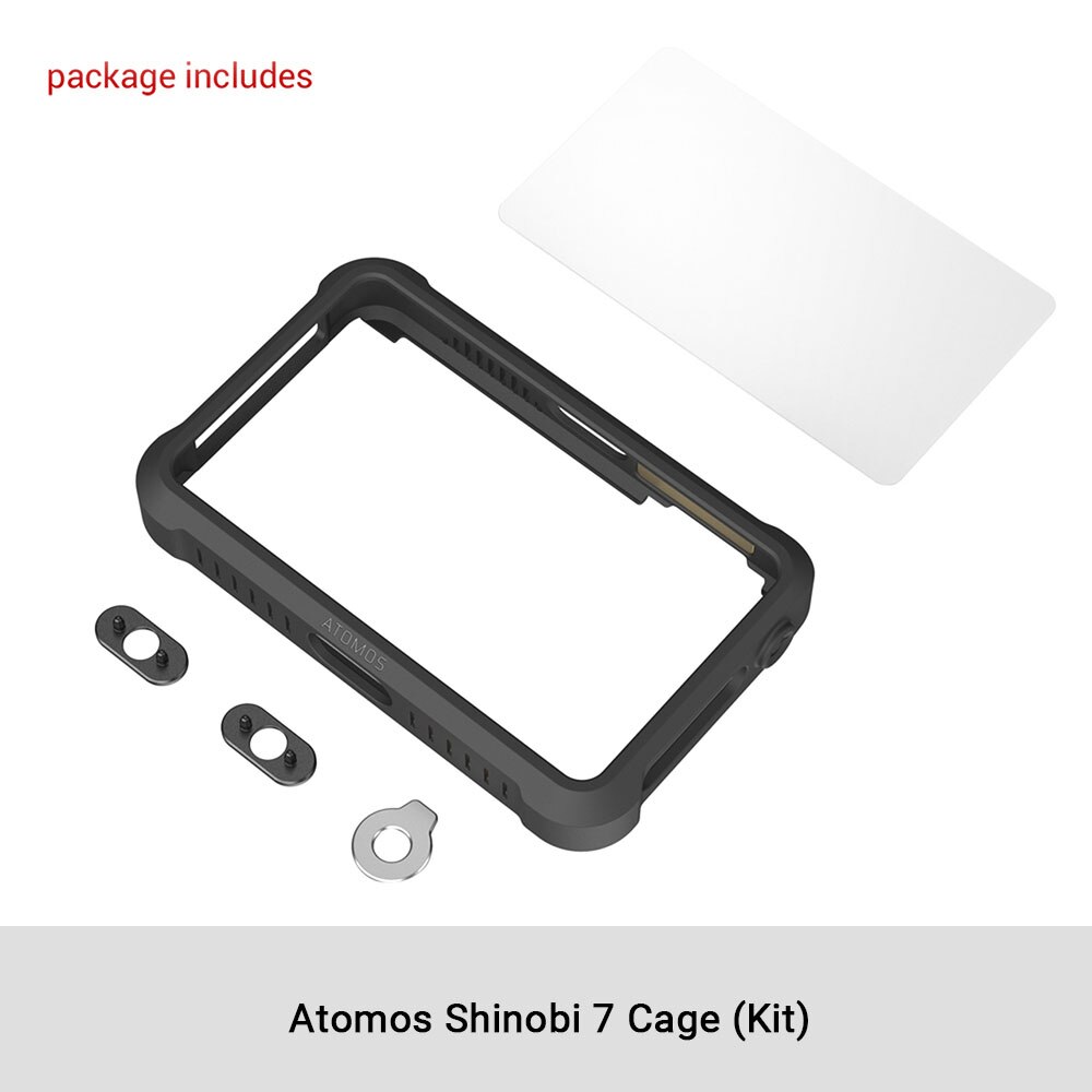 SmallRig Atomos Shinobi 7 Monitor Cage Camera Cage lega di alluminio DSLR Kit di monitoraggio per videocamera 3456