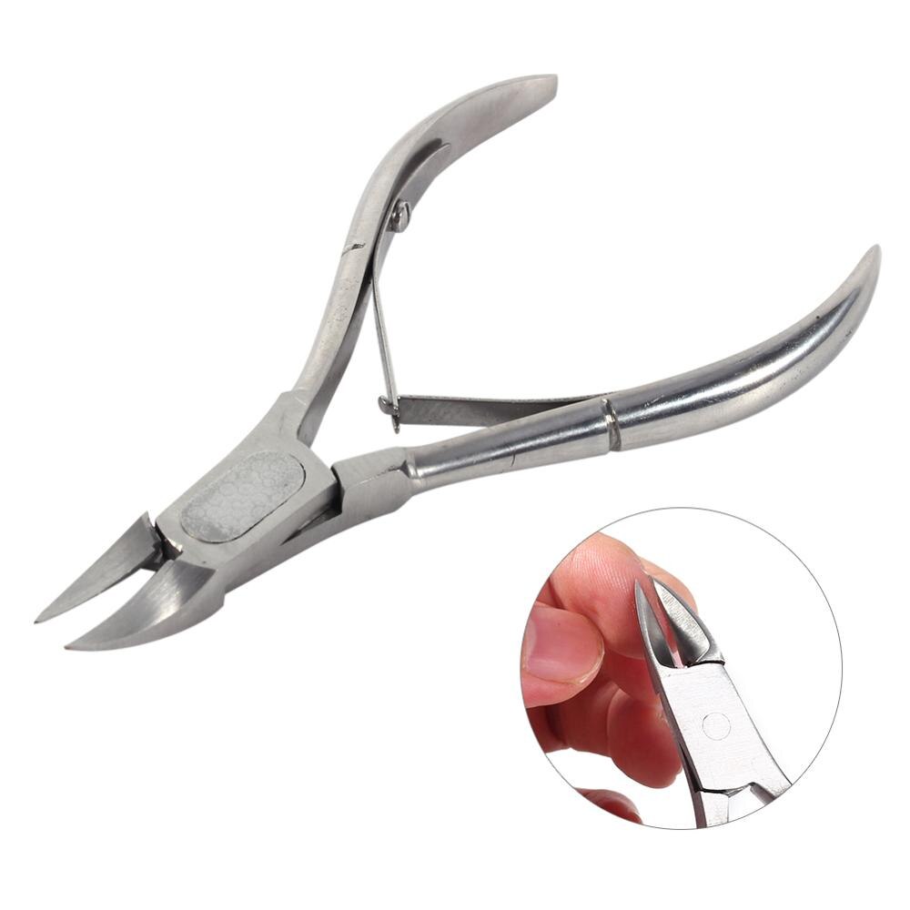 Plier Cuticle Nipper Remover Stainless Steel Dead Skin Removal Fingernail Toe Cut Cuticle Scissor Manicure Tool Nail Clipper