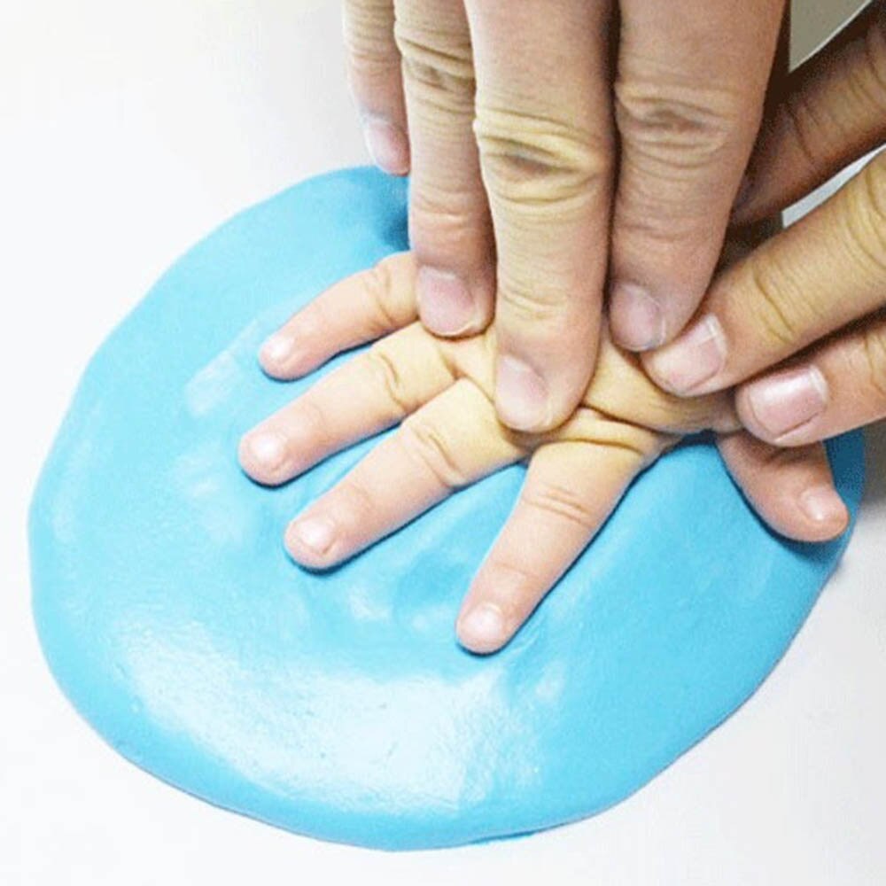 Trocknen Tonne Baby Handabdruck Fußabdruck Eltern-Art Hand Stempelkissen Fingerabdruck
