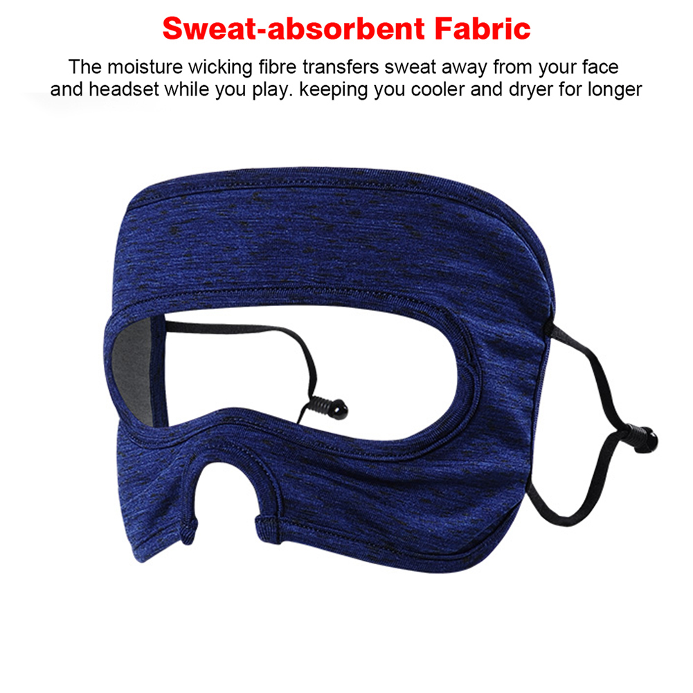 Voor Oculus Quest 2/1 Vr Accessoires Vr Bril Eye Mask Cover Elastische Verstelbare Ademend Zweet Bands Voor Oculus Quest 2/1