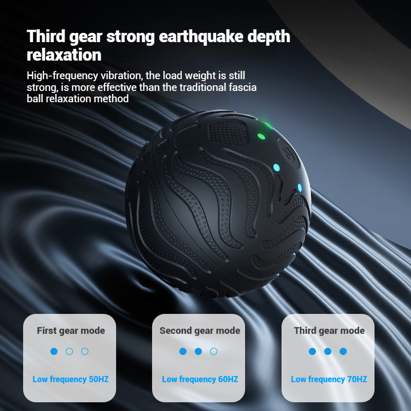 Health care body massage yoga Massage Vibrating Massage Ball, Muscle Relaxation Massager, Fitness Yoga Sports Vibrating Ball