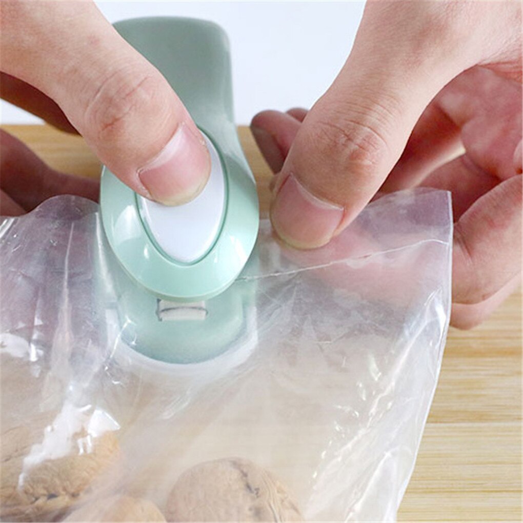 ! Kitchen Accessories Tools Mini Portable Food Clip Heat Sealing Machine Sealer Home Snack Bag Sealer Kitchen Utensils Gadget