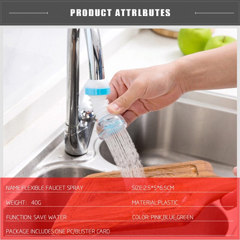 ! Water Faucet Sprayer Spray Saving water Kitchen Accessories Flexible
