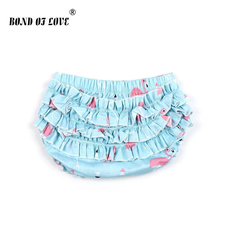 Sommer baby piger drenge bloomers bomuld småbørnsshorts pp bukser ble blebetræk søde printet mønster newborn baby bloomers