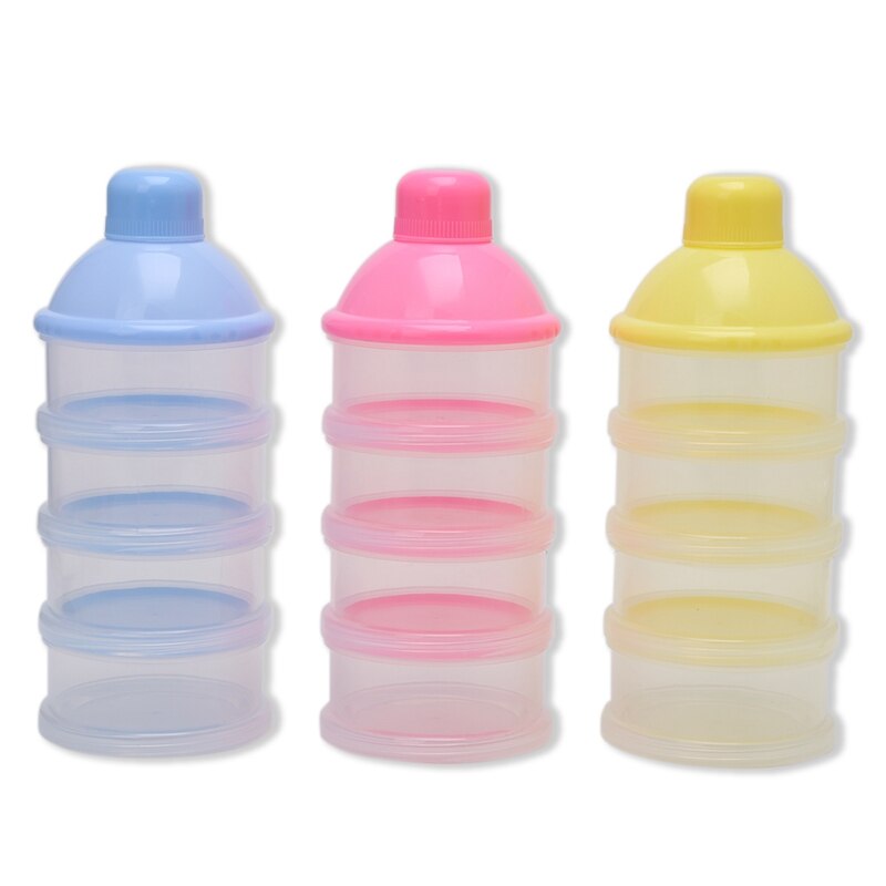 1 Pc Baby Zuigelingenvoeding Melkpoeder Voedsel Opbergdoos Fles Container 4 Lagen 85WA