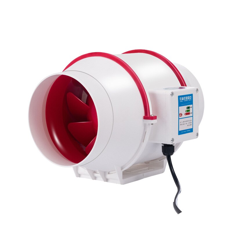 3''4'' Duct Pipe Air Cleaning Fan Ventilating Ventilation Electric Exhaust Window Extractor for Kitchen Bathroom Ventilator