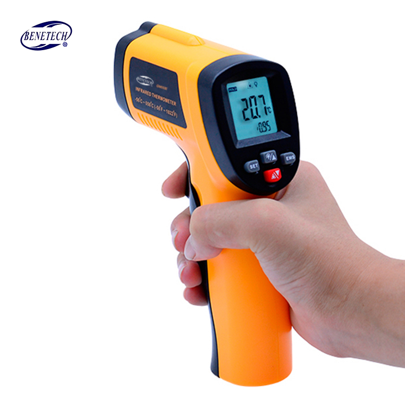 BENETECH Digital thermometer gun non contact infrared thermometer temperature gun ir thermometer industrial GM320~GM900: GM550E