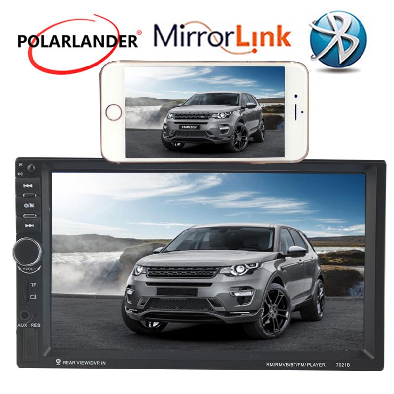 Touch Screen Car Radio Stereo Autoradio 2DIN 7 Inch Bluetooth Audio MP5 Player USB/TF/FM/AUX DVR Cassette Player