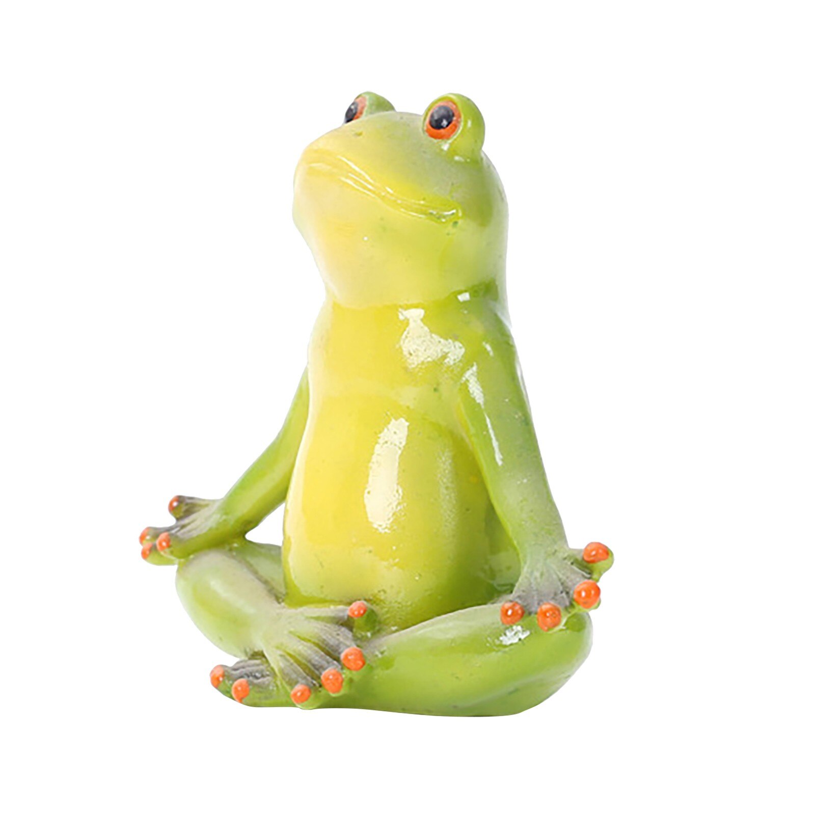 4 # Yoga Dier Hars Ornamenten Home Decoratie Kinderen Beeldjes Huis Tuin Ornament Ambachtelijke Miniatuur Decoratie: A