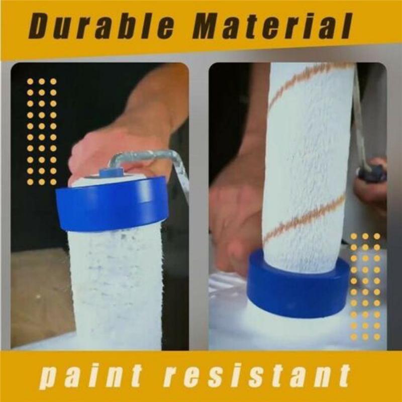 Paint Roller Cleaner Round Scraper Quick Easy Clean Tools Paint Roller Saver Spinner Brush Cleaner Paint Brush Scraper