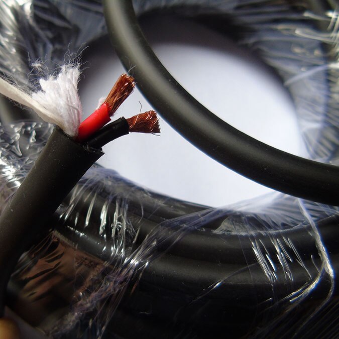 2 pin Speaker CABLE, 12 AWG speaker wire with superior copper core