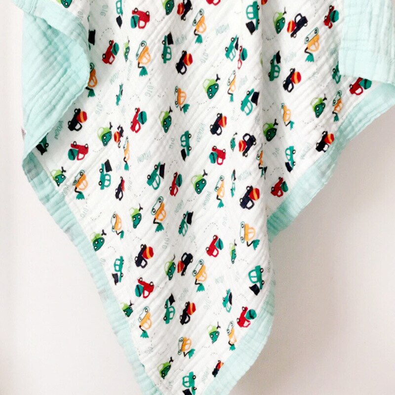 2- lags musselin bomull babytepper babysengetøy nyfødt swaddle wrap tykkere muslin bomull swaddle nyfødt swaddle