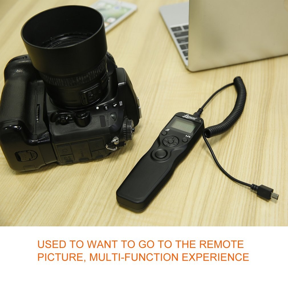 Digital Timer Remote Control Shutter Release Trigger(Replacement for MC-DC2) for Nikon D90 D5000 D5200 D7100 D4 Camera