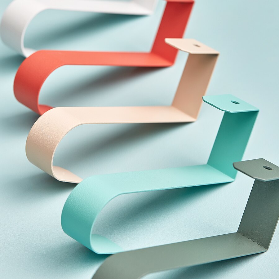 Colgador de ropa sin clavos Simple detrás de la puerta de baño, para parte superior, recomendado