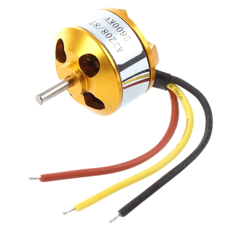 2600KV Rotating Speed Brushless Outrunner Motor for RC Aircraft