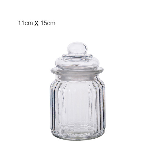 Honungsglas flaska fruktsås flaska spannmålsenzym flaska pickle pickle burk förvaringsburk glasburk hemliga stash glasburkar: 650ml