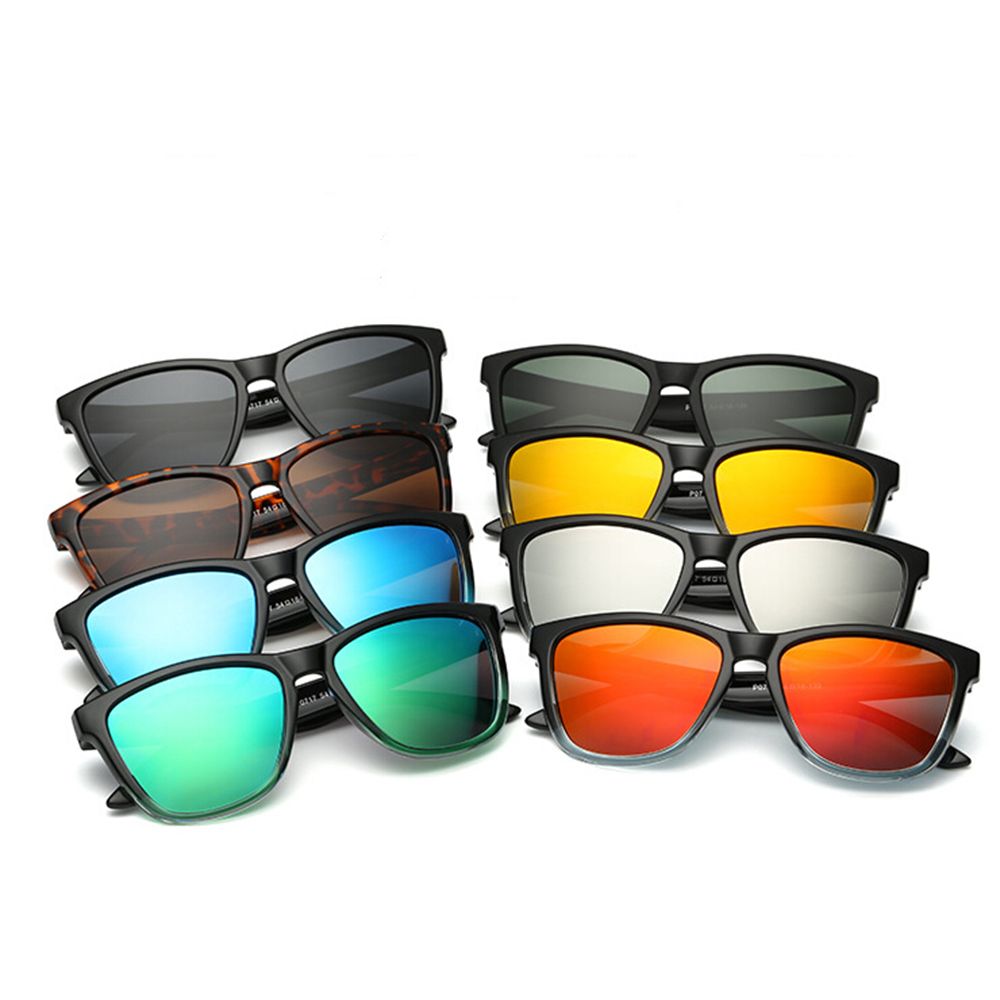 Damskie okulary z lusterkiem męskie retro klasyczny okulary przeciwsłoneczne Multistyle dla obu płci spolaryzowane okulary przeciwsłoneczne