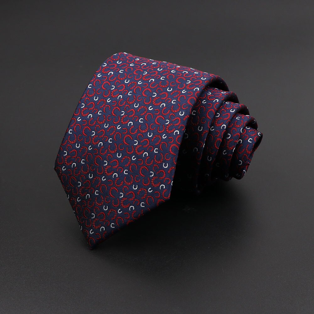 Mannen Stropdas Klassieke Effen Kleur Streep Plaid 8Cm Jacquard Marine Stropdas Accessoires Dagelijkse Slijtage Das Wedding Party