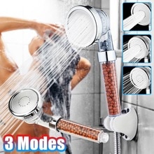 NEUE Badezimmer 3-Funktion Spa dusche kopf mit Filter hochdruck Anion Filter Schlecht Kopf Wasser Sparen Dusche