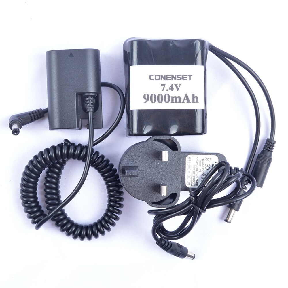 Adaptateur d'alimentation ca AC-E6N ACK-E6 pour appareil photo Canon EOS 6D 7D 5D Mark II III IV 60D 60Da 70D 5DSR, batterie factice LP-E6N: UK Plug pack