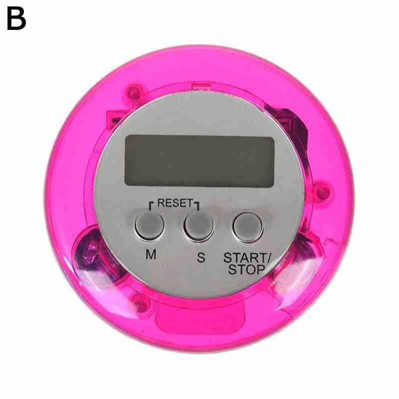 Electronic Timer Lcd Digital Kitchen Countdown Cooking Random Timer Kitchen Tool Timer Kitchen Plastic Accessories Alarm Co D5P6: B