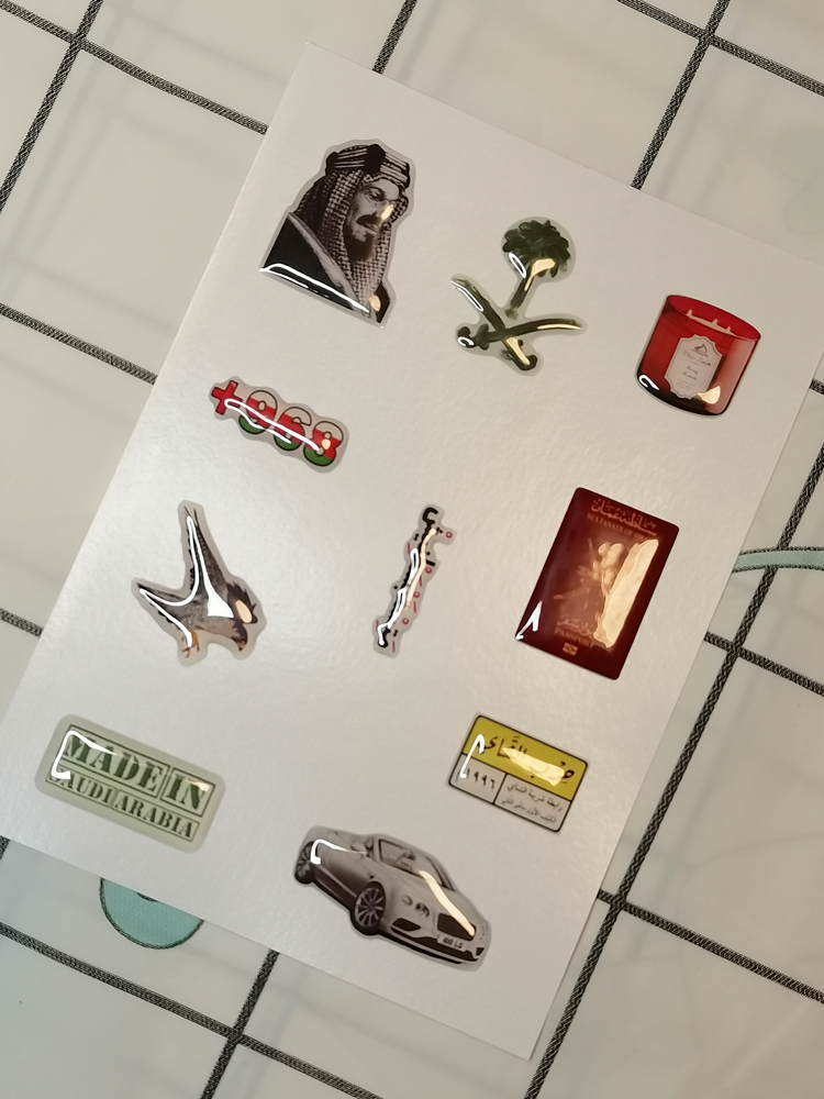 3D Decorative Stickers for Phone Case DIY Silicone Label