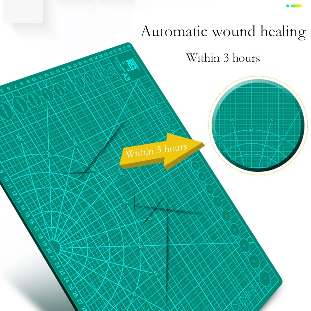 A3 Pvc Snijden Mat Pad Patchwork Cut Pad Duurzaam Patchwork Gereedschap Diy Handgemaakte Self-Healing Snijden Plaat Art Tool accessoires