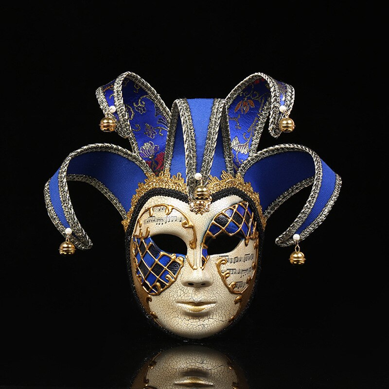 Volwassen Venetië Maskers Partij Masker Feestelijke Benodigdheden Maskerade Masker Kerst Halloween Venetiaanse Kostuums Carnaval Anoniem Maskers: blue