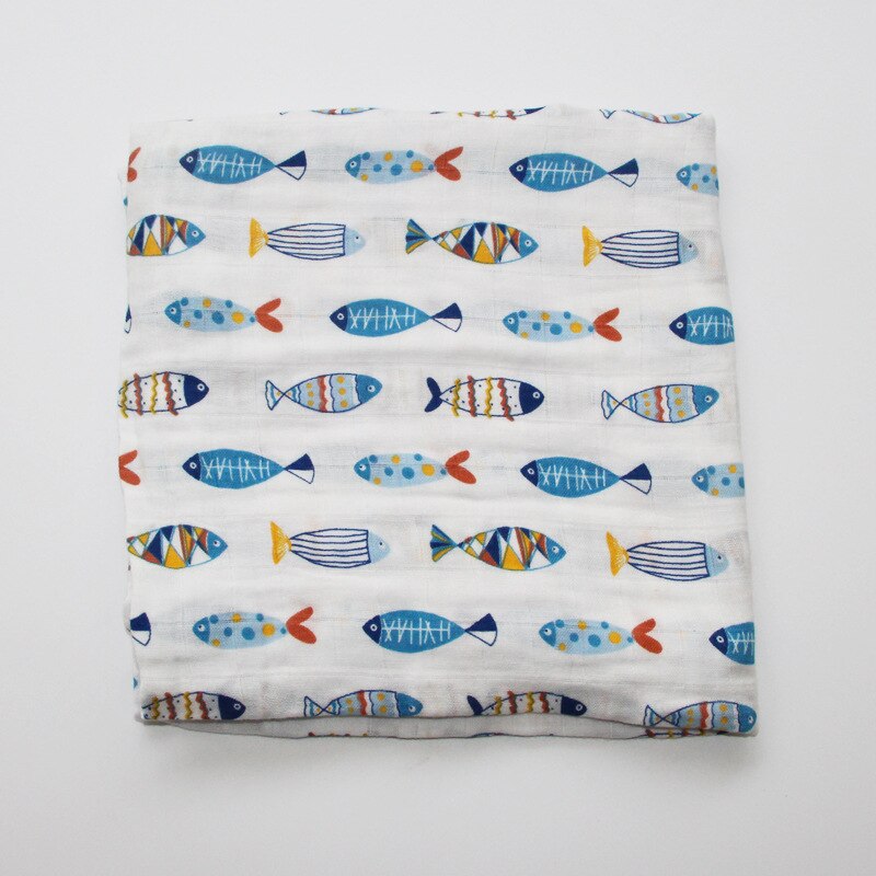 Mousseline Katoen Gaas Badhanddoek 2 Lagen Baby Handdoek Baby Inbakeren Handdoek Ins Explosies Winkelwagen Zetel Deken: color 17