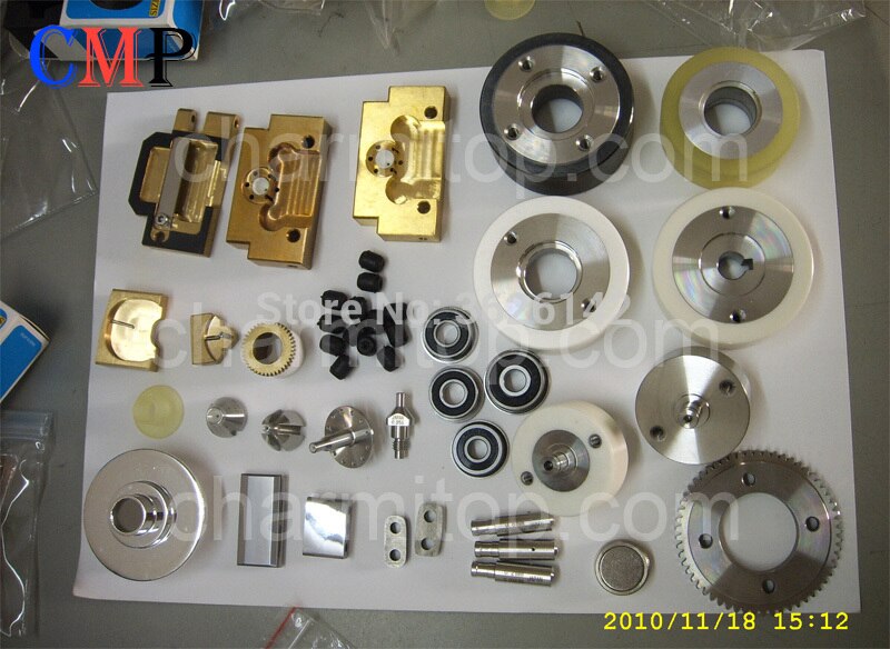 Mitsubishi EDM Machine Parts Wire Guide Diamond Guide water nozzle Roller Gear Plate Brass Plate