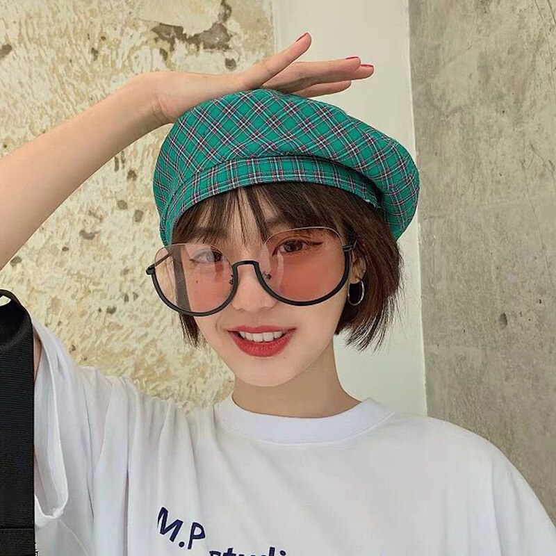 DYLAOPAN kobiety dziewczyna beret artysta ciepła wełna czapka zimowa czapka klasyczny zwykły berety solidny kolor elegancka dama czapki zimowe