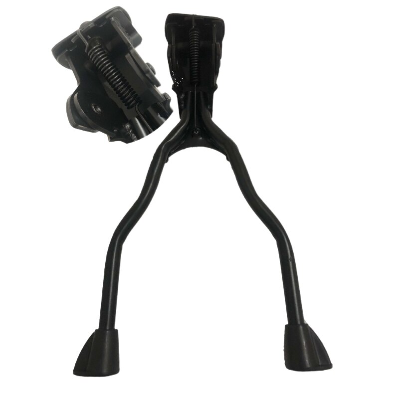 Double Leg Bicycle Bike Kickstand Center Kick Stand Mount Bicycle Stand Fits 26" and Above for bicycle Road Bike R9CE