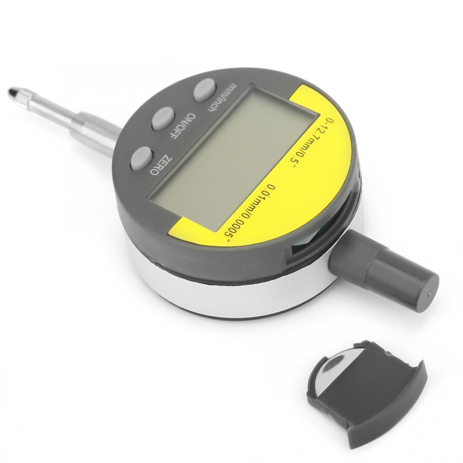 High Accuracy Full-screen Digital Display Dial Indicator Range Gauge 0-12.7mm Dial Test Indicator