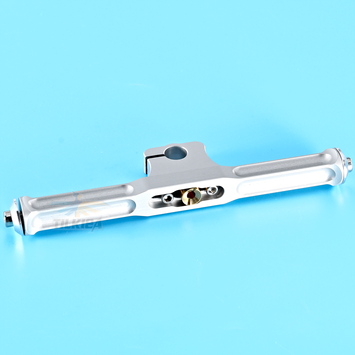 Good RC boat aluminium Length 127mm T-Bar / oil cup for 1/4" cable/strut/shaft Silver