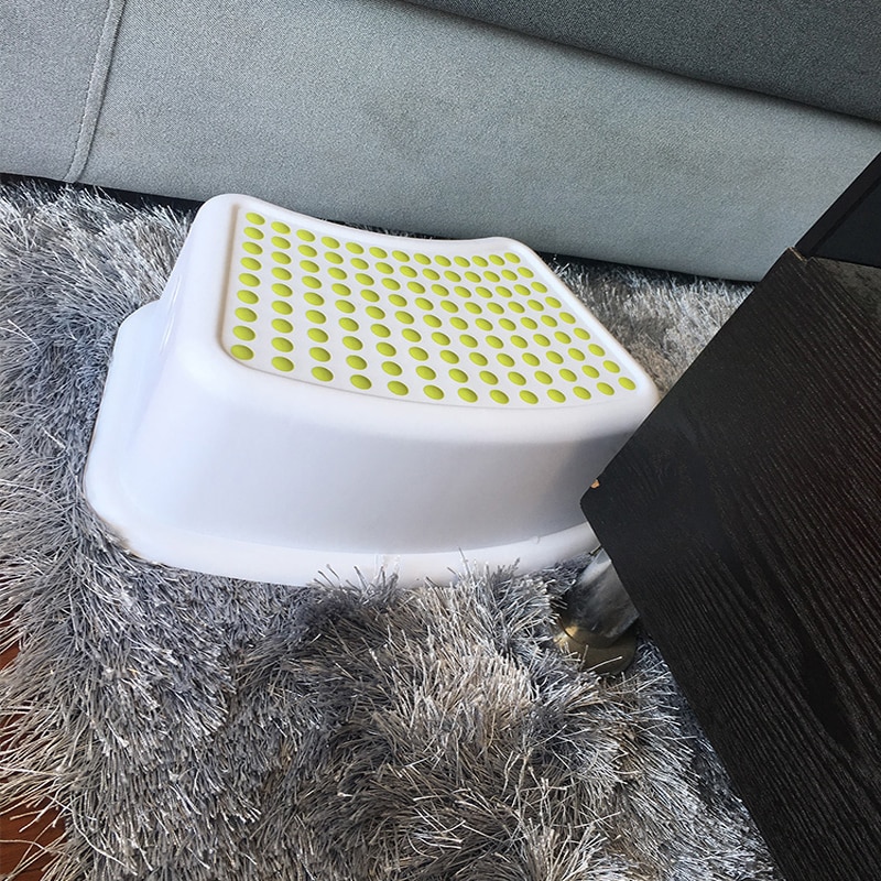 Extra Brede En Tall Baby Kids Stap Voet Kruk Met Verwijderbare Antislip Pads