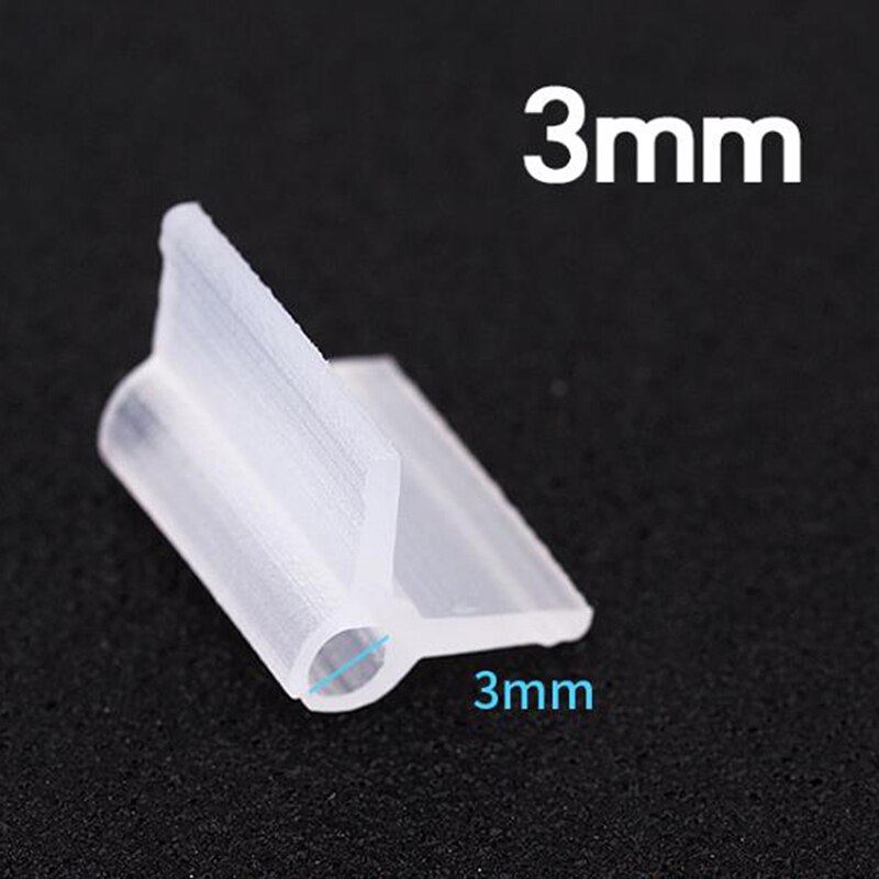 Fixador de plástico para mudas, peças/pacotes, prendedor de galhos enxertados, plantas, flores, jardim, ferramenta de jardim: C