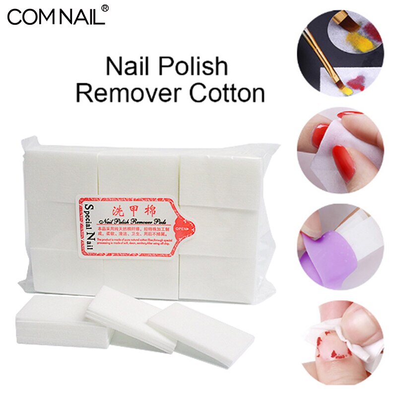 700 Stks/partij Nagellak Remover Nail Doekjes Bad Manicure Gel-Pluizende Doekjes Katoen Servetten Voor Nagels Nail Art tool