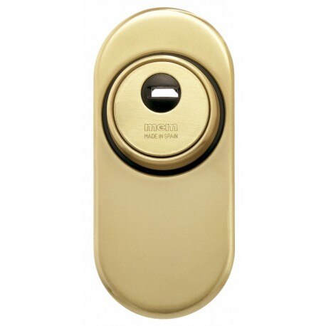 ESCUDO CILINDRO 1850SS-2 ORO ALTA SEG. CERRADO CONICO MCM