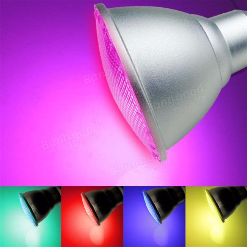 20W E27 Par30 Par38 RGB LED-lampe Licht Dimmbare IR Fernbedienung Regler Bunte Lichter Lampe Scheinwerfer Lampe AC85-265V