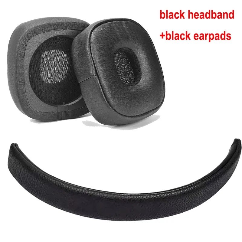 Almohadillas de cuero de repuesto para auriculares Marshall Major 4, cubierta de cojín para auriculares inalámbricos Marshall Major IV, diadema: CORAL