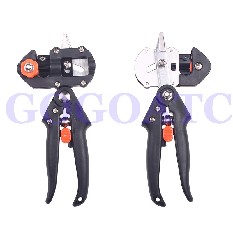 Grafting machine Garden Tools with 2 Blades Chopper Tree Grafting Tools Secateurs Scissors grafting KIT Cutting Pruner