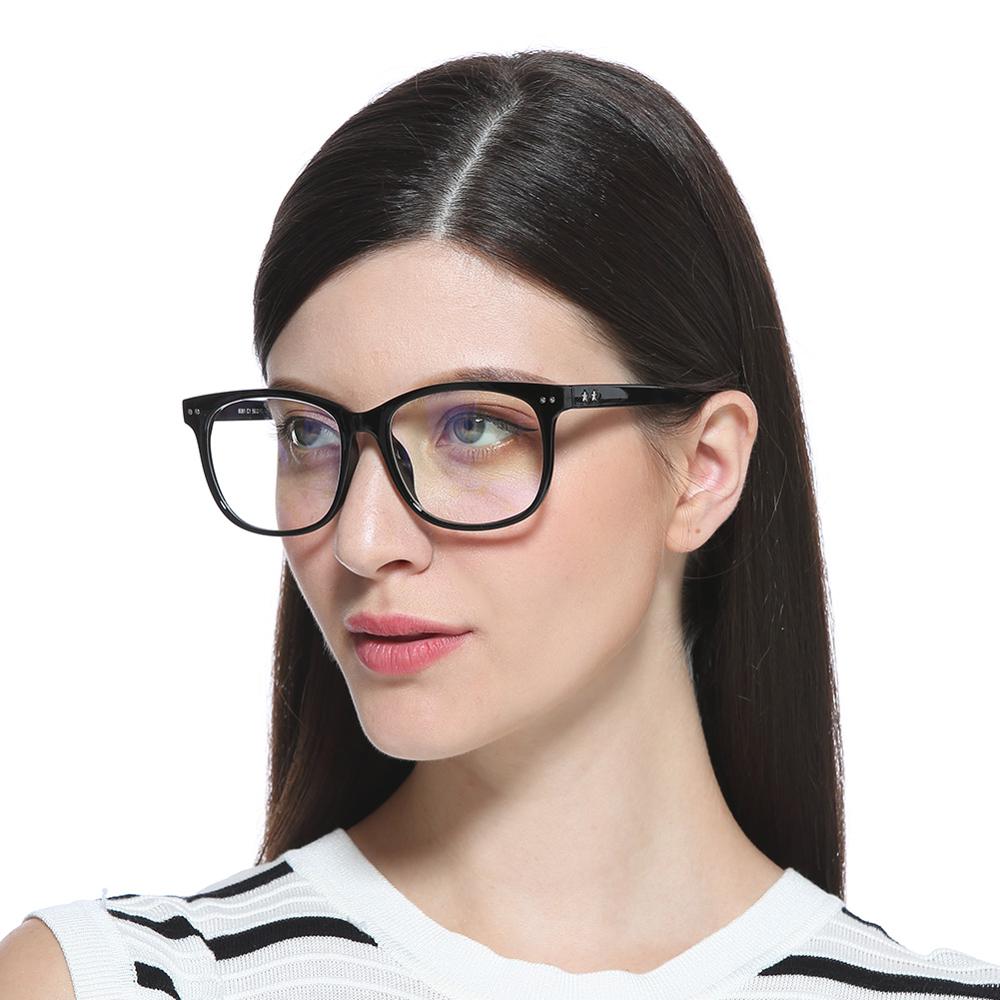 Cyxus, filtro de luz azul, gafas de ordenador, lentes antitensión, cristales transparentes, montura grande, gafas Unisex para hombres/mujeres 8081